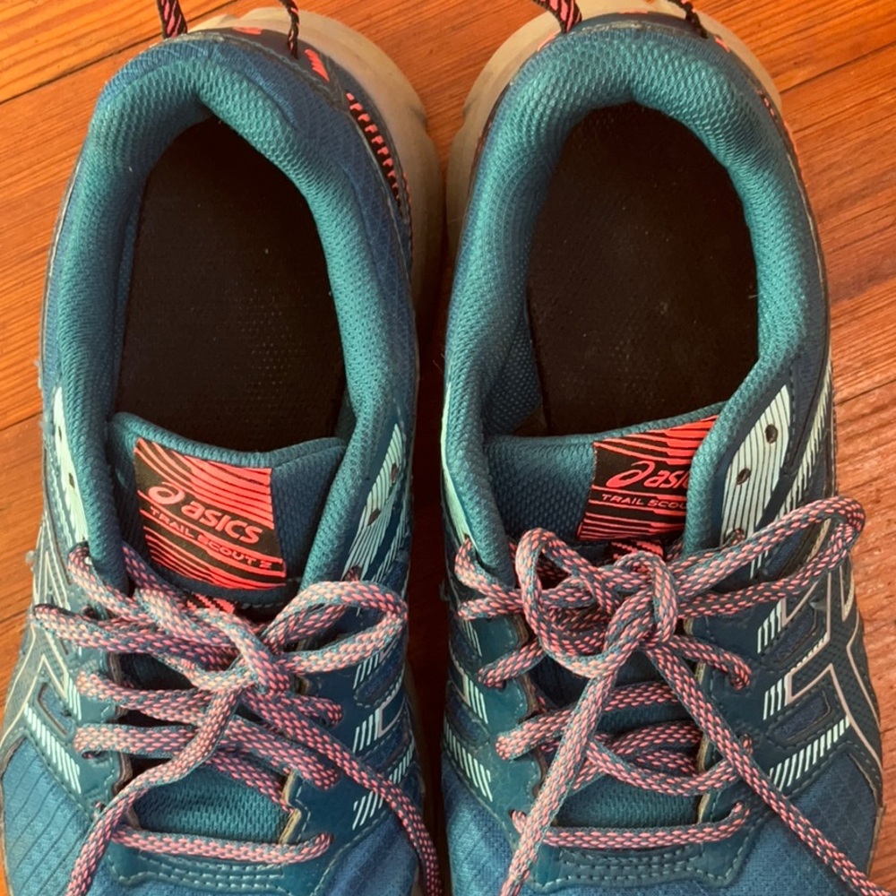ASICS blue athletic shoes - Picture 11 of 15